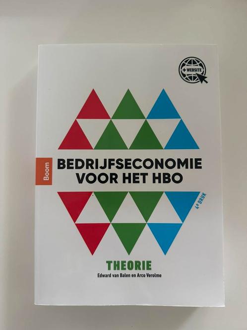Edward van Balen - Theorie. Bedrijfseconomie voor het hbo, Boeken, Schoolboeken, Zo goed als nieuw, Economie, Overige niveaus