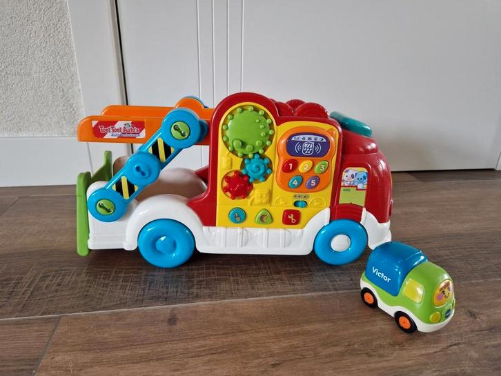 Vtech Toet toet autoambulance, Kinderen en Baby's, Speelgoed | Vtech, Zo goed als nieuw, 2 tot 4 jaar, Ophalen of Verzenden