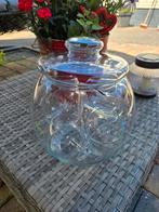 Bowl schaal met 6 glazen, Ophalen, Zo goed als nieuw, Glas