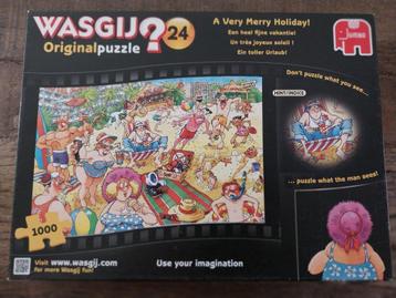 WasGij puzzel nr 24 "een heel fijne vakantie!"