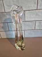 Vaasje Max Verboeket Maastricht, Ophalen of Verzenden, Minder dan 50 cm, Groen, Glas