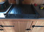 2x 19 inch 1U legbord voor server patchkast., Ophalen of Verzenden, Gebruikt, Plaatstaal