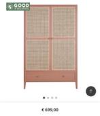 Bohemian Kledingkast Terracotta/Roze Maison du Monde, Kinderen en Baby's, Kinderkamer | Commodes en Kasten, Ophalen, Kast, 50 tot 70 cm
