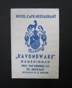 10-645 Wageningen - Hotel Cafe Restaurant D' Avondwake, Verzenden, Nederland