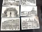 Oude Pib Kaarten Brussel, Verzamelen, Ansichtkaarten | België, Ophalen of Verzenden, Voor 1920, Gelopen, Brussel (Gewest)