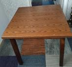 Uitschuiftafel vierkant, Ophalen, Gebruikt, 50 tot 100 cm, Vierkant
