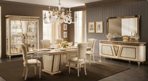 Arredo Classic Italiaans woonkamer in Hoogglans marmer look, Huis en Inrichting, Complete inboedels, Ophalen of Verzenden