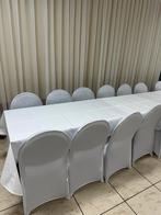 Tafellakens stoelhoezen  te huur, Hobby en Vrije tijd, Feestartikelen | Verhuur, Ophalen, Zo goed als nieuw, Overige