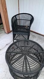 Tuinset (Stoel + Tafel), Tuin en Terras, Tuinsets en Loungesets, Ophalen, Bijzettafel, Zo goed als nieuw, Tuinset