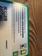 Pokemon online card code digital redeem, Ophalen of Verzenden, Zo goed als nieuw