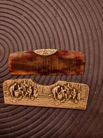 Zilveren kam met decoratieve schacht, Antiek en Kunst, Ophalen of Verzenden