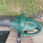 Bladblazer op stroom, Tuin en Terras, Gebruikt, Handgedragen, Met neuswiel, Elektrisch
