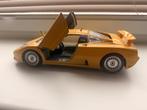 Bburano Bugatti 11G3B (geel) schaal 1:18, Ophalen, Zo goed als nieuw, Auto, Bburago
