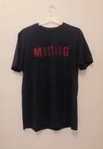 Dames Mustang t-shirt shirt korte mouwen maat M, Maat 38/40 (M), Blauw, Nieuw, Ophalen of Verzenden