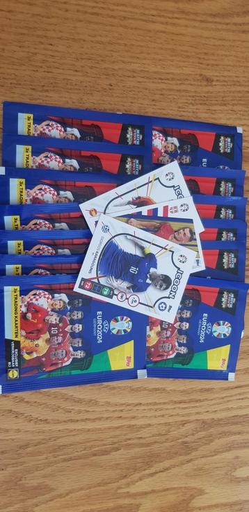 VOETBAL KAARTEN LIDL UEFA 2024 TOPPS beschikbaar voor biedingen