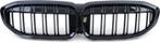 Grill Nieren Dubbele Spijl Zwart Voor Bmw 3 Serie G20 G21, Auto diversen, Tuning en Styling, Verzenden, Automotive Parts, A.parts@hotmail.nl