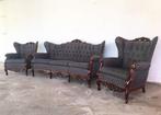 20th Century Franse Sofa Set, Rococo Baroque Style, Ophalen