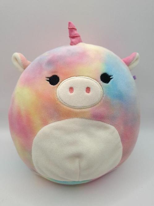 Esmeralda Tie dye Unicorn knuffel, Kinderen en Baby's, Speelgoed | Knuffels en Pluche, Zo goed als nieuw, Overige typen, Ophalen of Verzenden