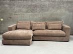 !!ACTIE!! Hoekbank Max latte gerecycled stof RETOURDEAL, Huis en Inrichting, Banken | Bankstellen, Niet ingevuld, Nieuw, Niet ingevuld