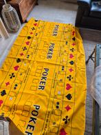 Vintage tafelkleed in vorm van pokerspel, Antiek en Kunst, Curiosa en Brocante, Ophalen of Verzenden