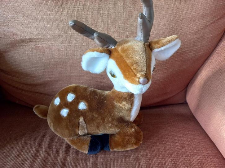 Pluche rendier hert 2e hands, Kinderen en Baby's, Speelgoed | Knuffels en Pluche, Gebruikt, Overige typen, Ophalen of Verzenden