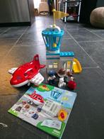 Duplo set, vliegveld, Kinderen en Baby's, Speelgoed | Duplo en Lego, Ophalen of Verzenden, Zo goed als nieuw, Complete set, Duplo