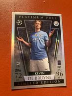 Kevin de Bruyne Platinum Pull LE Topps voetbalplaatje, Ophalen of Verzenden, Nieuw, Plaatje