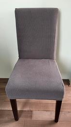Eetkamerstoelen - 4 stuks, Huis en Inrichting, Stoelen, Ophalen, Gebruikt, Vier, Stof