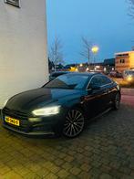 Audi A5 2.0 40TFSI Coupe Pano S line Leder Full Options, 74 €/maand, 1984 cc, 4 stoelen, Zwart