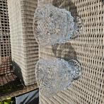 2 kristallen vazen, Ophalen of Verzenden, Zo goed als nieuw