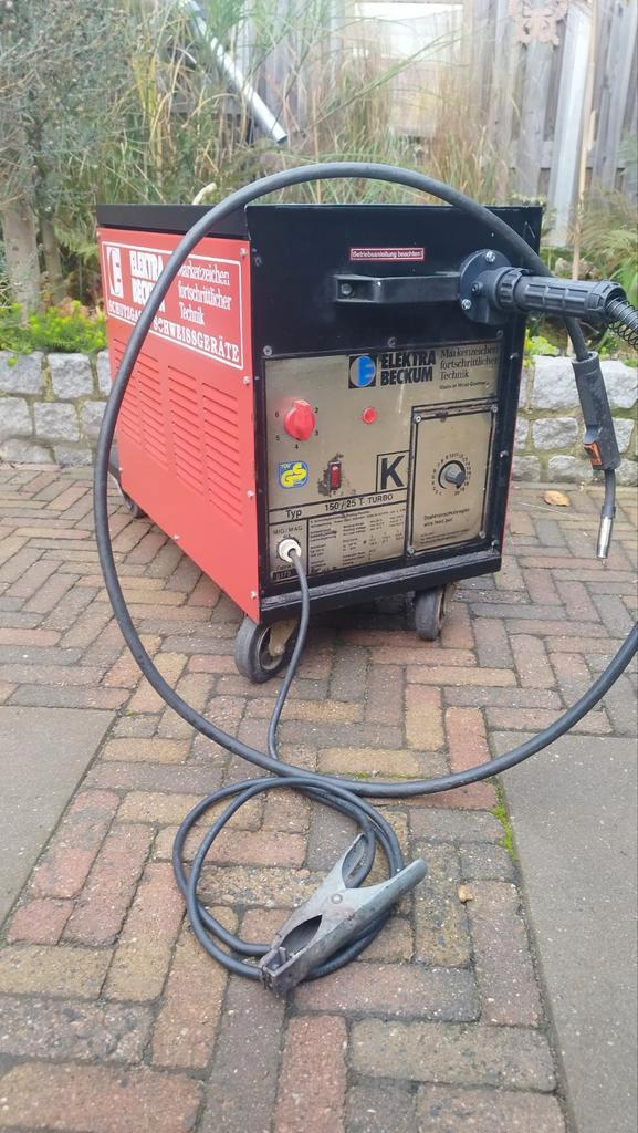 Elektra Beckum CO'2 lasapparaat mig, Doe-het-zelf en Verbouw, Gereedschap | Lasapparaten, Ophalen of Verzenden