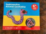 opblaasdier paars slang - groot - NIEUW   + waterpistootje, Ophalen of Verzenden, Nieuw