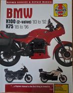 BMW K100 K75 handboek, Motoren, Ophalen of Verzenden, BMW