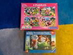 2 Disney puzzels  Mickey Mouse / Good dinosaur (€2,50 p/s), Ophalen of Verzenden, 10 tot 50 stukjes, Gebruikt