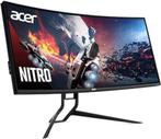 Acer Nitro XR343CKP monitor IPS, 1ms, 180hz,  incl garantie, Computers en Software, Monitoren, Hoofdtelefoonaansluiting, Gaming
