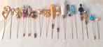 Vintage hoedenspelden Frankrijk, Sieraden, Tassen en Uiterlijk, Antieke sieraden, Ophalen of Verzenden, Overige materialen