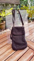 Handig en stoer klein schoudertasje, Ophalen of Verzenden, Zo goed als nieuw, Bruin, Schoudertasje