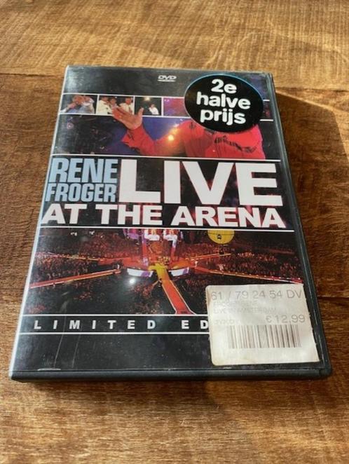 DVD Rene Froger (Live at the Arena), Cd's en Dvd's, Dvd's | Muziek en Concerten, Zo goed als nieuw, Muziek en Concerten, Alle leeftijden