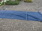 Windscherm donkerblauw, Caravans en Kamperen, Windschermen, Ophalen of Verzenden, Gebruikt