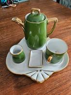 Art Deco - S.P.M. Bayreuth Wallküre Bavaria Mocca koffie set, Huis en Inrichting, Keuken | Servies, Ophalen, Nieuw, Bord(en), Overige stijlen