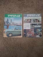 2x autofolder NSU Prinz, Boeken, Verzenden, Zo goed als nieuw, Overige merken