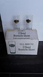 Doos Brand Biconische Glazen - 12 stuks, Huis en Inrichting, Ophalen of Verzenden, Nieuw, Glas, Glas of Glazen
