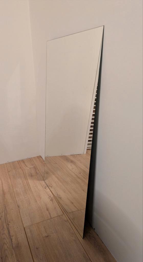 Badkamerspiegel 100x60 incl. wandbeslag, Huis en Inrichting, Woonaccessoires | Spiegels, Zo goed als nieuw, 100 tot 125 cm, Minder dan 100 cm