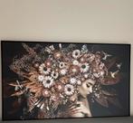 Schilderij vrouw met bloemen, Ophalen, Schilderij, 75 cm of meer
