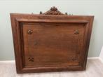 Antiek houten wand bureau klaptafel secretaire bureautafel, Ophalen of Verzenden