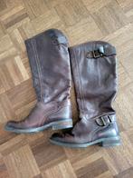 Leren cognac bruine laarzen mt 36, Ophalen of Verzenden, Gedragen, Carnaval, Kleding