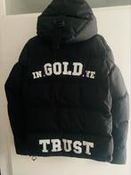 Zwarte winterjas van het merk In Gold we Trust maat M, Kleding | Heren, Jassen | Winter, Ophalen of Verzenden, Zo goed als nieuw