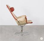 Bruno Mathsson Jetson fauteuil Dux jaren '70, Ophalen, Gebruikt, Metaal, 50 tot 75 cm