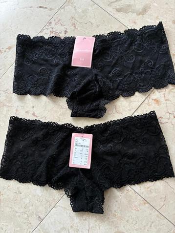 2 nieuwe Hunkemöller slips mt.L € 4,50 beschikbaar voor biedingen