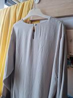 Lange jurk crème L/XL, Ophalen of Verzenden, Nieuw, Maat 46/48 (XL) of groter